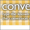 Recipe Manager's Conversions Menu